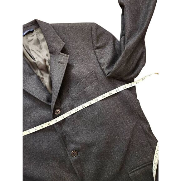 Brooks Brothers Madison men Wool Blazer 44L 3 button single vent MADE IN ITALY - Picture 3 of 11